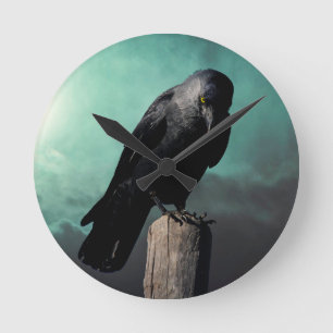 Reloj Redondo Mediano Personaliza este gallo primitivo