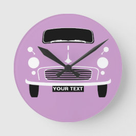 Reloj Redondo Mediano Personalización del Personalizado Lilac Morris Men