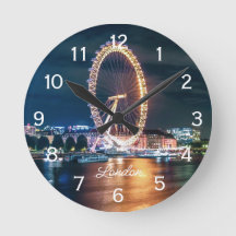 Personalizado Cityscape Ferris Wheel Night Travel 