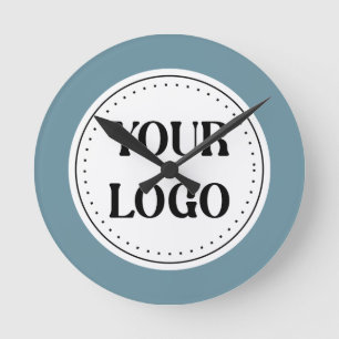 Reloj Redondo Mediano Personalizado, elegante, moderno y mínimo