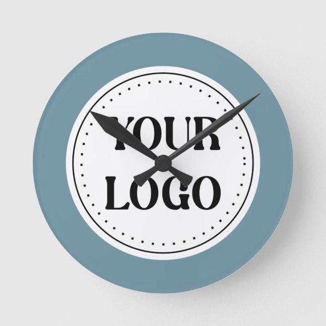 Reloj Redondo Mediano Personalizado, elegante, moderno y mínimo (Anverso)