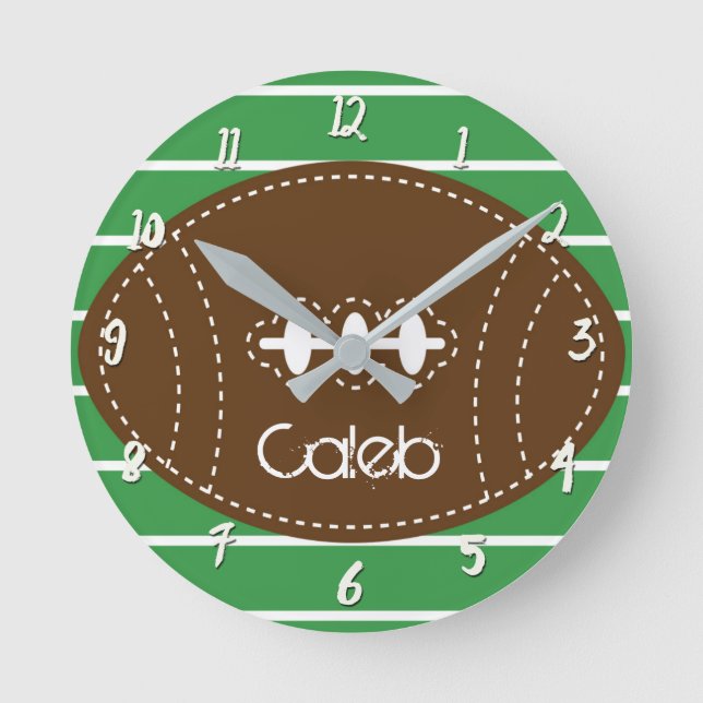Reloj Redondo Mediano Personalizado personalizado en sala de guardería p (Anverso)