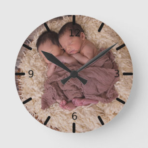Reloj Redondo Mediano Personalizar de su propia foto