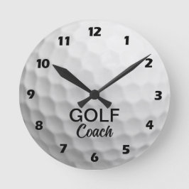 Reloj Redondo Mediano Personalized Golfing Coach