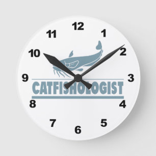 Reloj Redondo Mediano Pesca
