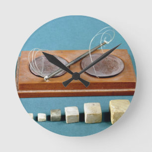 Reloj Redondo Mediano Pesos y equilibrio de cobre, Mohenjodaro, 230 del