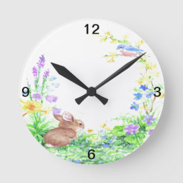 Reloj Redondo Mediano Peter Cotton Tail