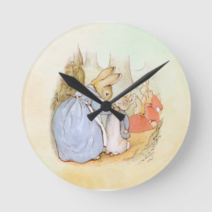 Reloj Redondo Mediano Peter Rabbit (mamá)