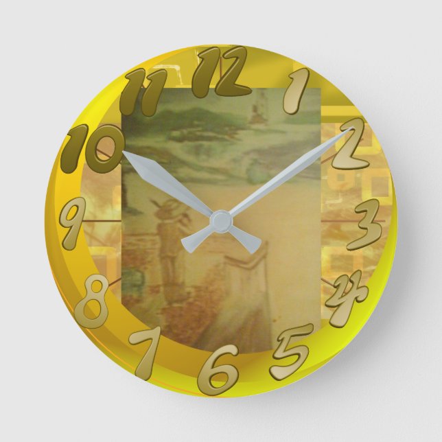 Reloj Redondo Mediano Picnic en el Concierto de la Costa del Mar (Anverso)