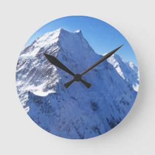 Reloj Redondo Mediano Pico Monte Cook (Aoraki), Nueva Zelanda