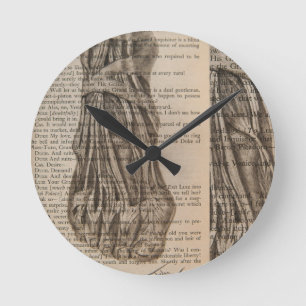 Reloj Redondo Mediano pie anatómico