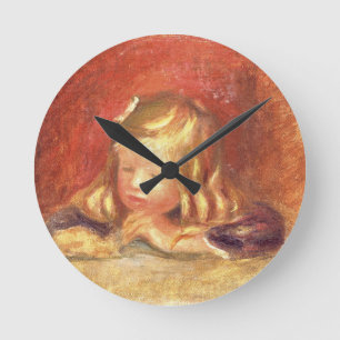 Reloj Redondo Mediano Pierre A Renoir   Coco en la mesa