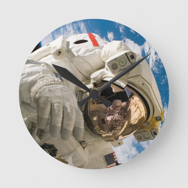 Reloj Redondo Mediano Piers Seller Spacewalk (Anverso)