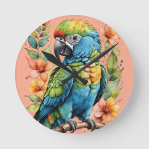 Reloj Redondo Mediano Piloto de tira de almirez