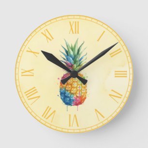 Reloj Redondo Mediano Piña