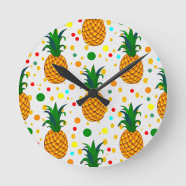 Reloj Redondo Mediano piñas 2