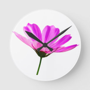 Reloj Redondo Mediano Pink Daisy