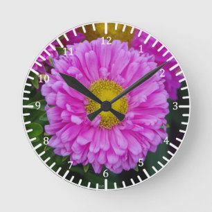 Reloj Redondo Mediano Pink Matsumoto flower clock