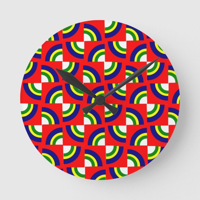 Reloj Redondo Mediano Pinturas  (Anverso)