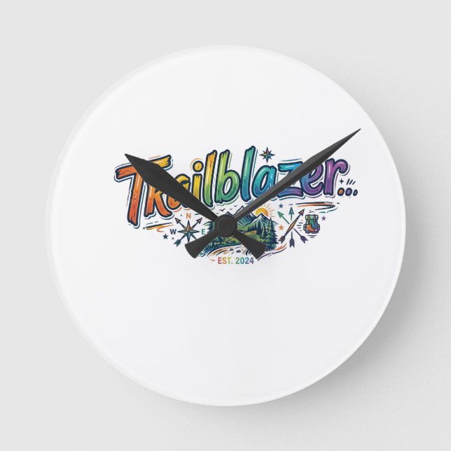Reloj Redondo Mediano Pionero (Anverso)