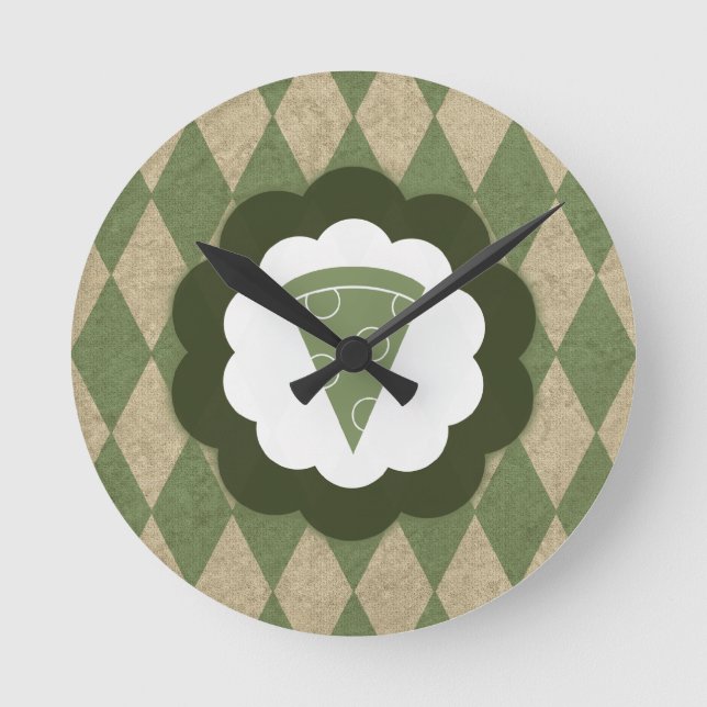 Reloj Redondo Mediano pizzería (Anverso)