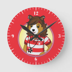 Reloj Redondo Mediano PJ Collie