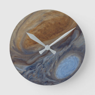 Reloj Redondo Mediano Planet Jupiter Great Red Spot