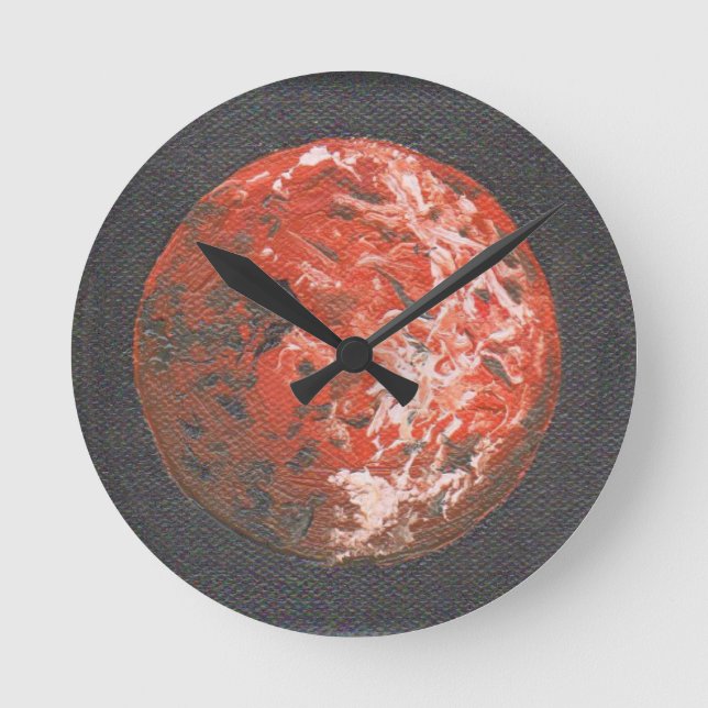 Reloj Redondo Mediano Planet Venus (Anverso)