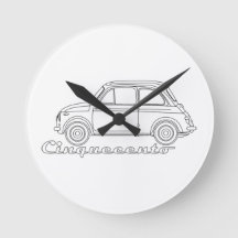 Plano Oldtimer de 500 cc de Fiat Cinquecento