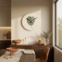 Plantas modernas minimalistas de hoja de Monstera