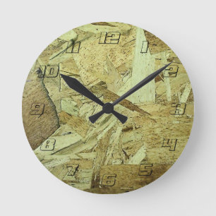 Reloj Redondo Mediano Plástico para placa de chip OSB