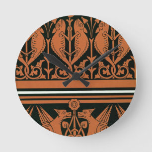 Reloj Redondo Mediano Plate XIV from 'Studies in Design', c.1874-76 (lit
