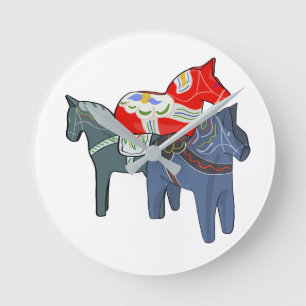 Reloj Redondo Mediano Plaza de Caballos de Dala