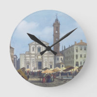 Plaza Santo Stefano de 'vistas de Milano y su