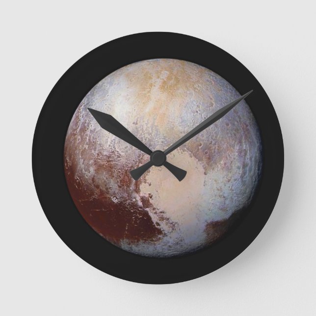 Reloj Redondo Mediano Plutón (Anverso)