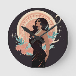 RELOJ REDONDO MEDIANO PODER DE LA BELLEZA #1