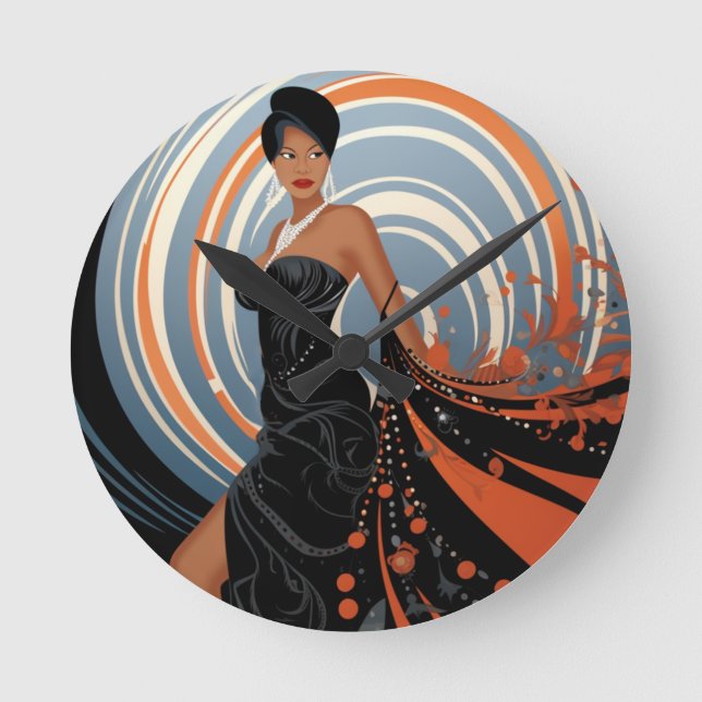 RELOJ REDONDO MEDIANO PODER DE LA BELLEZA #2 (Anverso)