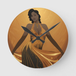 RELOJ REDONDO MEDIANO PODER DE LA BELLEZA #4