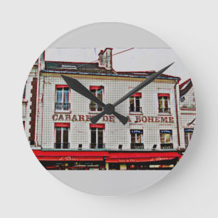Reloj Redondo Mediano Pop Art Paris