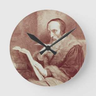 Reloj Redondo Mediano Portrait of John Calvin (1509-1564) (engraving)