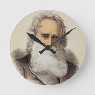 Reloj Redondo Mediano Portrait of Robert Moffat (1795-1883) (colour lith