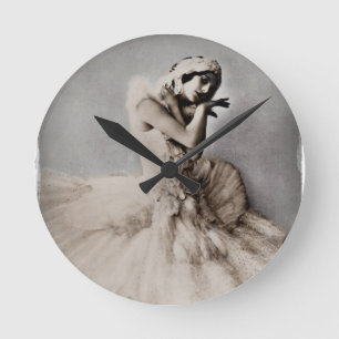 Reloj Redondo Mediano Posed en Pointe