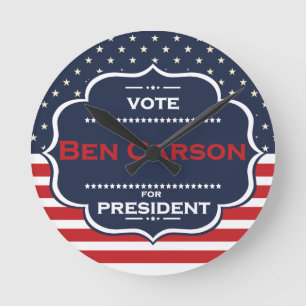 Reloj Redondo Mediano presidente de ben carson