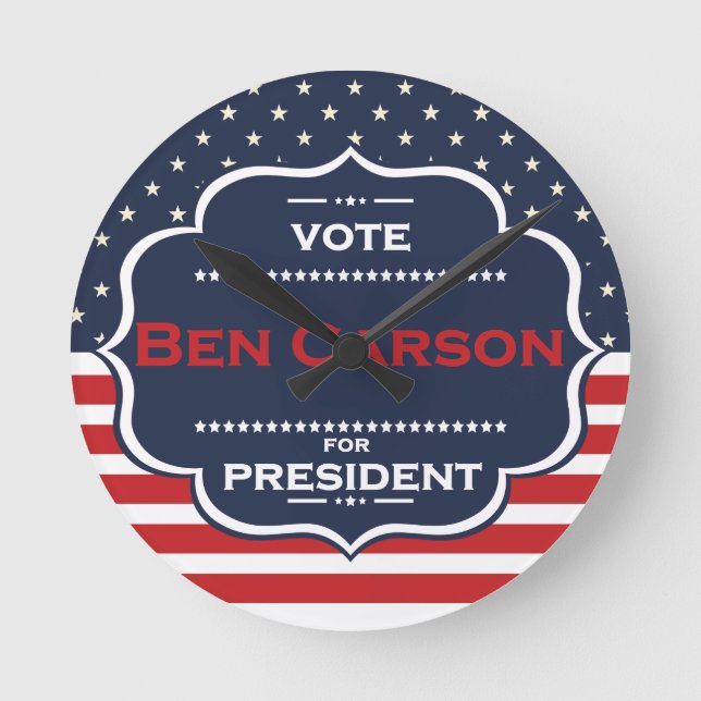 Reloj Redondo Mediano presidente de ben carson (Anverso)