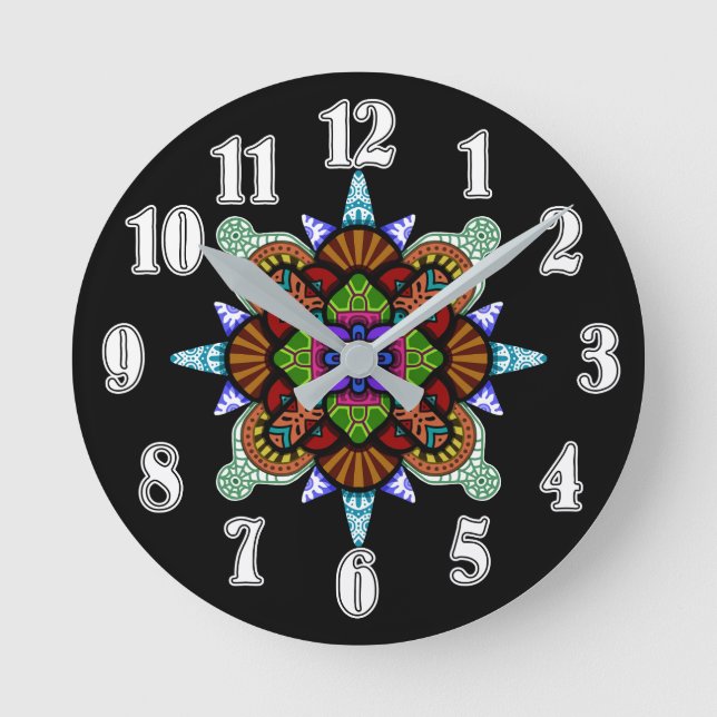 Reloj Redondo Mediano Previsión (Anverso)