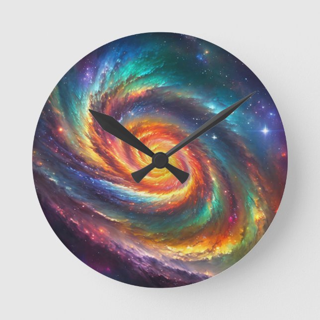 Reloj Redondo Mediano Pride Galaxy -  (Anverso)
