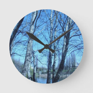 Reloj Redondo Mediano primavera inicial