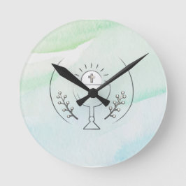 Reloj Redondo Mediano Primera Comunión