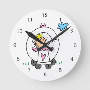 Reloj Redondo Mediano Princesa de Carriage