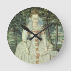 Reloj Redondo Mediano Princesa Elizabeth (1596-1662) 1603 (aceite en
